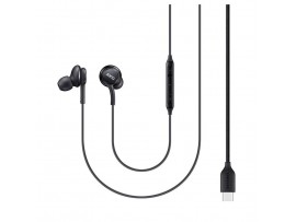 Slušalke žične Samsung ušesne z mikrofonom USB-C EO-IC100 črne (EO-IC100BBEGEU)