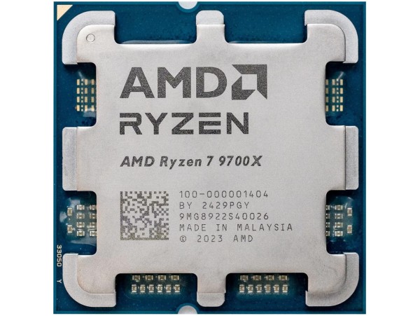Procesor AMD AM5 Ryzen 7 9700X 8C/16T 3,8GHz/5,5GHz tray 65W/88W grafika Radeon brez hladilnika