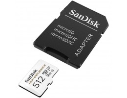 Spominska kartica SDHC-Micro 512GB Sandisk High Endurance /U3 V30 (SDSQQNR-512G-GN6IA)