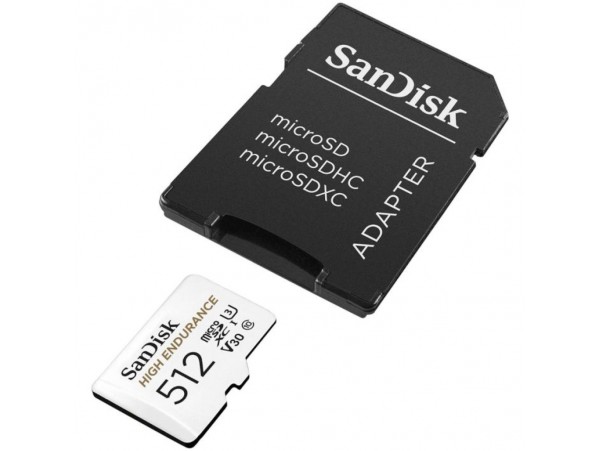 Spominska kartica SDHC-Micro 512GB Sandisk High Endurance /U3 V30 (SDSQQNR-512G-GN6IA)