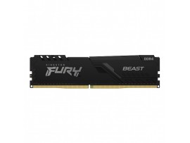 DDR4 32GB 3200MHz CL16 Single (1x32GB) Kingston Fury Beast XMP2.0 1,35V Gaming črna (KF432C16BB/32)