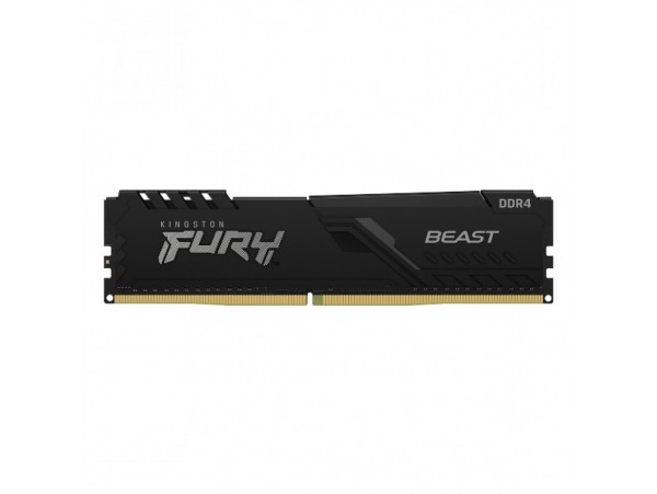 DDR4 32GB 3200MHz CL16 Single (1x32GB) Kingston Fury Beast XMP2.0 1,35V Gaming črna (KF432C16BB/32)