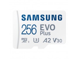Spominska kartica SDXC 256GB Samsung Evo Plus 160MB/s/120MB/s U3 V30 UHS-I A2 +adapter (MB-MC256SA/EU)