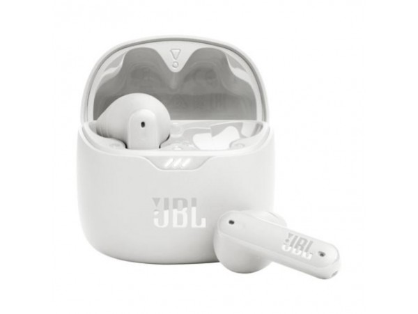 Slušalke brezžične JBL ušesne z mikrofonom BT TFLEX bele TWS (20375154)
