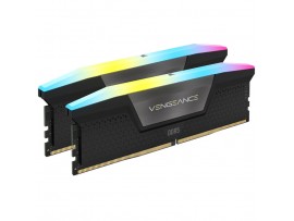 DDR5 32GB 6400MHz CL36 KIT (2x16GB) Corsair RGB Vengeance XMP3.0 1,1V Gaming črna (CMH32GX5M2B6400C36)