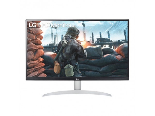Monitor LG 68,6 cm (27,0") 27UP650P-W.AEU 3840x2160 IPS 5ms 2xHDMI DisplayPort Pivot  DCI-P3-95% FreeSync HDR400 srebrno-bel