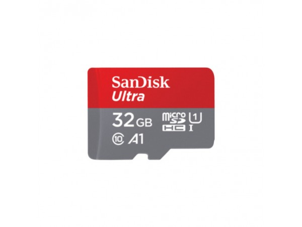 Spominska kartica microSDXC 32GB Sandisk Ultra 120MB/s/90MB/s U1 UHS-I A1 +adapter (SDSQUA4-032G-GN6MA)