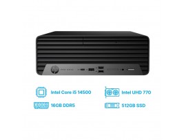 Računalnik HP SFF ProDesk 400 G9 i5-14500/Q670/16GB-DDR5/512GB/Intel 770 HDMI DP /BT WiFi RJ45/240W-89%/Win11Pro 9H7N3ET