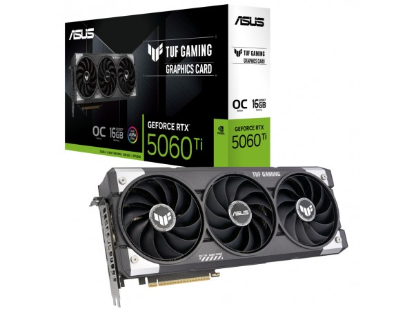Grafična kartica nVidia RTX5060Ti Asus OC Edition - 16GB GDDR7 (90YV0MG0-M0NA00)
