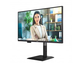 Monitor AOC 68,6 cm (27,0") Q27P4U 2560x1440 120Hz IPS 4ms 2xHDMI DisplayPort USB-C 15W 3xUSB3.2 USB-C-Out Pivot Zvočniki  3H sRGB131%
