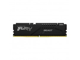 DDR5 16GB 6000MHz CL36 Single (1x16GB) Kingston Fury Beast XMP3.0 EXPO 1,35V Gaming/Server črna (KF560C36BBE2-16)