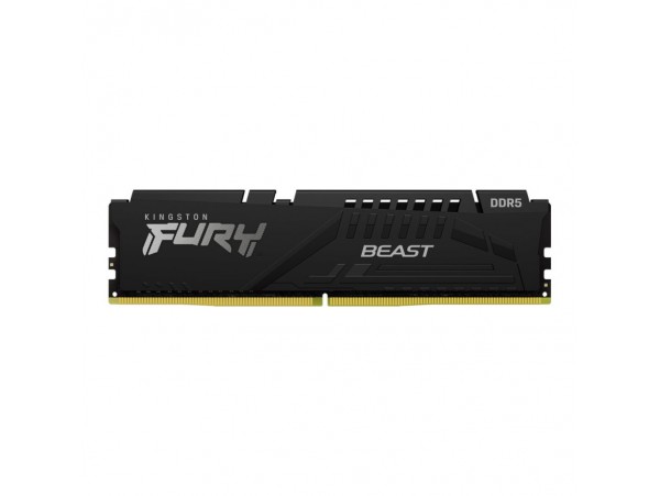 DDR5 16GB 6000MHz CL36 Single (1x16GB) Kingston Fury Beast XMP3.0 EXPO 1,35V Gaming/Server črna (KF560C36BBE2-16)