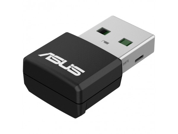 Brezžični mrežni adapter USB 2.0 Asus Nano WiFi6 802.11ax AX1800 1800Mbit/s USB-A Nano (90IG06X0-MO0B00)