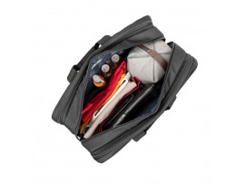 Torba za notesnik 39,6 cm (15,6″) RivaCase 8432 - prostorna črna (8432 BLACK)