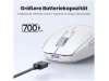 Miš brezžična + Bluetooth USB-C Ugreen UGRTI-15629 5000DPI 700mAh vgrajena baterija 5 gumbov bela (15629)