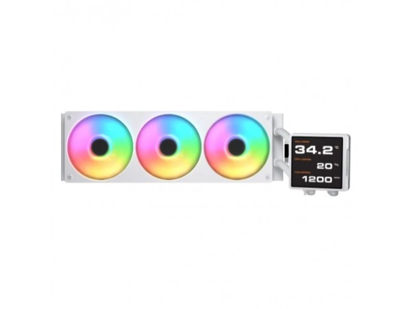 Vodno hlajenje Cougar Poseidon Vistek Pro - 360mm ARGB bela (CGR-PSDVPRGB-W-360)