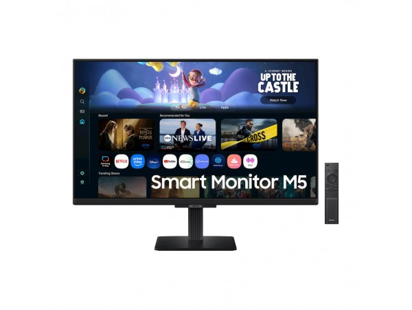 Monitor Samsung 68,6 cm (27,0") S27FM500EU 1920x1080 Smart TV Tizen IPS 5ms 2xHDMI 2xUSB2.0 Zvočniki 2x5W  NTSC72% BT WiFi HDR10 Smart M5 Daljinski upravljalec