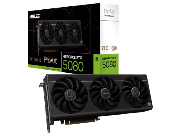 Grafična kartica nVidia RTX5080 Asus ProArt OC - 16GB GDDR7 (90YV0N30-M0NA00)