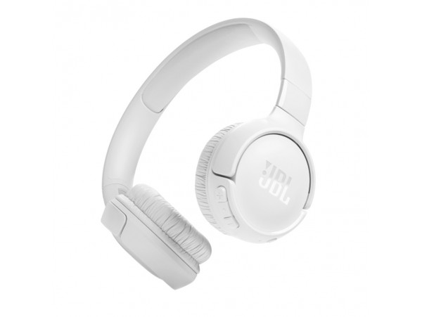 Slušalke brezžične JBL naglavne BT Tune 520BT bele (JBLT520BTWHTEU)