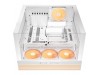 Ohišje Bequiet Light Base 600 LX MidiATX - bela RGB