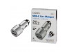 Avto polnilec 12V/24V => 1x USB-C 1x USB-A 20W QC srebrn LogiLink (PA0228A)