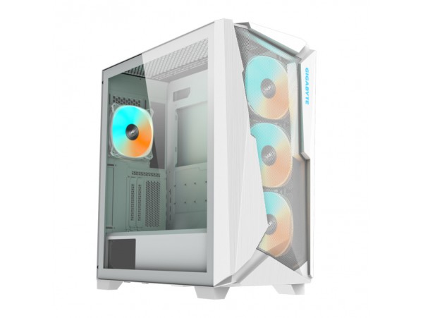 Ohišje GigaByte C301 GLASS V2 ATX - bela RGB