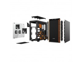 Ohišje Bequiet Pure Base 600 ATX - oranžna / črna