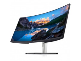 Monitor Dell 95,2 cm (37,5") U3821DW 3840x1600 Curved IPS 5ms 2xHDMI DisplayPort USB-C 90W 4xUSB3.2 USB-C-Out HAS Zvočniki 2x9W  3H DCI-P3-95% RJ45 KVM UltraSharp
