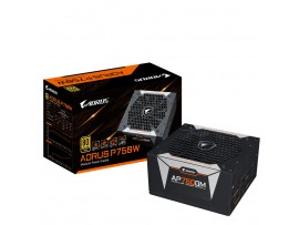 Napajalnik - 750W GigaByte GP-AP750GM Aorus 80Plus Gold 91% ATX12V 2.3 Modular 135mm črna (GP-AP750GM)