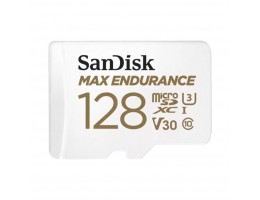 Spominska kartica microSDXC 128GB Sandisk Max Endurance 100MB/s/40MB/s U3 V30 UHS-I +adapter (SDSQQVR-128G-GN6IA)
