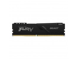 DDR5 16GB 6000MHz CL30 Single (1x16GB) Kingston Fury Beast Black XMP3.0 EXPO 1,4V Gaming črna (KF560C30BBE-16)