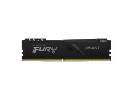 DDR5 16GB 6000MHz CL30 Single (1x16GB) Kingston Fury Beast Black XMP3.0 EXPO 1,4V Gaming črna (KF560C30BBE-16)