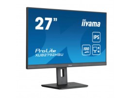 Monitor Iiyama 68,6 cm (27,0") XUB2792HSU-B6 1920x1080 100Hz IPS 0,4ms HDMI DisplayPort 4xUSB3.2 Pivot Zvočniki  sRGB99% AdaptiveSync ProLite - odprta embalaža