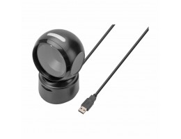 Digitus čitalec za Barcode/QRcode 2D laser USB namizni črn DA-81005