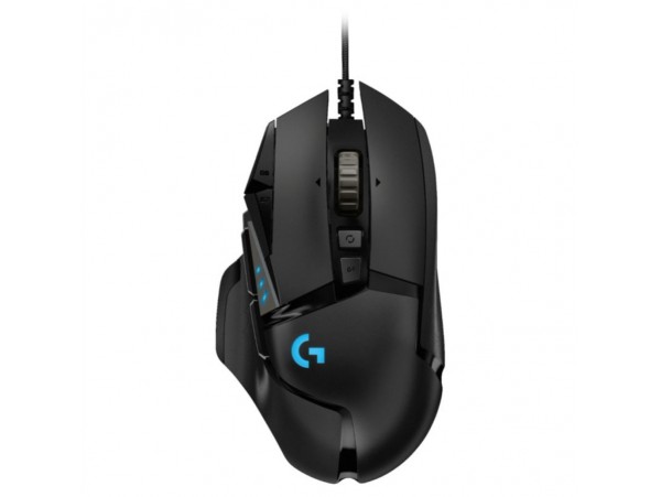 Gaming miška Žična Logitech G502 Hero, črna (910-005470)