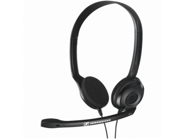 Slušalke žične naglavne 2x 3,5mm stereo Sennheiser PC 3 CHAT z mikrofonom (504195)