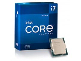 Procesor Intel 1700 Core i7 12700KF 12C/20T 2.7GHz/5.0GHz BOX 125W/190W brez grafike brez hladilnika Procesor Intel 1700 Core i7 12700KF 12C/20T 2.7GHz/5.0GHz BOX 125W/190W brez grafike brez hladilnika