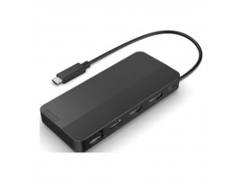 Priklopna postaja USB-C => Lenovo Travel Dock 1xDisplayPort 1xHDMI USB 2xUSB-C 100W RJ45 3840x2160 (40B90000WW)