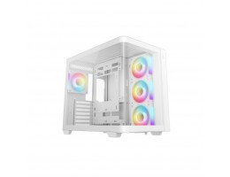 Ohišje Deepcool CG530U 4F WH MidiATX - bel ARGB