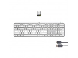 Tipkovnica Bluetooth + USB Logitech MX Keys S UK | SLO gravura siva LED osvetlitev (920-011588)