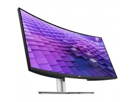 Monitor Dell 95,2 cm (37,5") U3824DW 3840x1600 Curved IPS 5ms 2xHDMI DisplayPort 2xUSB-C 90W 5xUSB3.2 2xUSB-C-Out HAS Zvočniki 2x9W  3H DCI-P3-98% RJ45 KVM UltraSharp- poškodovana embalaža