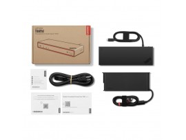 Priklopna postaja USB-C => Lenovo Thunderbolt 5 Smart 7500 1xHDMI 2xDisplayPort 2xUSB3.0 4xUSB-C 265W 1xLAN 2,5Gb 1x3,5mm (40BA0265EU)