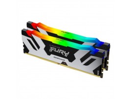 DDR5 32GB 6400MHz CL32 KIT (2x16GB) Kingston RGB Fury Renegade XMP3.0 1,4V Fury srebrna (KF564C32RSAK2-32)