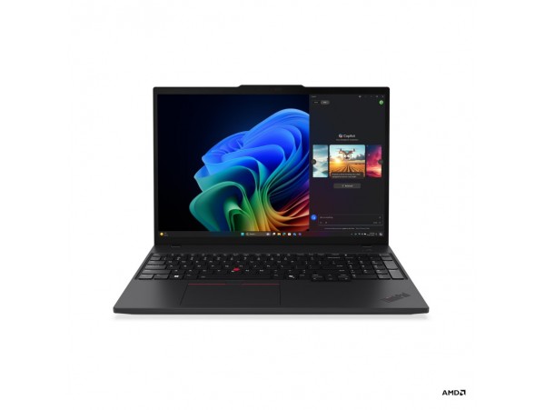 Prenosnik Lenovo 40,64 cm (16,0") ThinkPad T16 G4 1920x1200 IPS 400nit Ryzen AI 7 PRO 350/32GB/SSD1TB/BL/AI Chip: 50 TOPs/PC-Carbon/AMD Radeon 860M/Win11Pro (21QN001DSC)