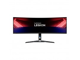 Monitor Lenovo 113 cm (44,5") R45w-30 5120x1440 Curved Gaming 165Hz VA 1ms 2xHDMI DisplayPort USB-C 75W 3xUSB3.2 HAS Zvočniki 2x3W  DCI-P3-90% FreeSyn Premium PRO RJ45 KVM HDR400 Legion