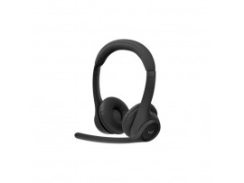 Slušalke brezžične Logitech naglavne z mikrofonom BT Zone 300 črne (981-001407)