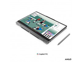 Prenosnik Lenovo 38,86 cm (15,3") IdeaPad 5 2-in-1 1920x1200 IPS na dotik 400nit Ryzen AI 7 445/16GB/512GB/BL/AI Chip: 50 TOPs/ALU/AMD Radeon 840M/Win11Home (83UM003GSC)