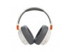 Slušalke brezžične JBL naglavne BT/1x3,5mm JR460NC bele ANC Bluetooth otroške (JBLJR460NCWHT)
