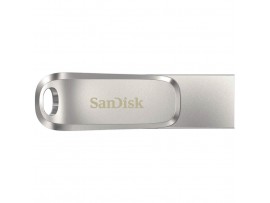 Spominski ključek 32GB USB 3.2/USB-C Sandisk Ultra Dual Luxe 150MB/s kovinski vrtljiv srebrn (SDDDC4-032G-G46)