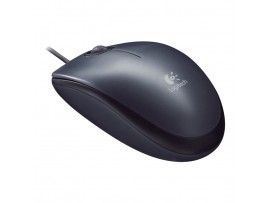 Miš  Logitech USB M90 Optična črna (910-001793)